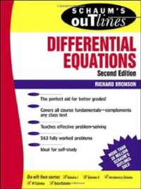 Schaum's Outline of Differential Equations