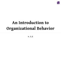 An Introduction to Organizational Behavior