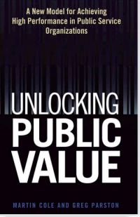 Unlocking
Public Value
A NEW MODEL FOR ACHIEVING 
HIGH PERFORMANCE IN PUBLIC 
SERVICE ORGANIZATIONS