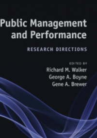 Public Management and Performance