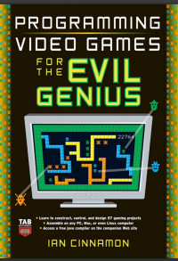 Programming video game for evil genius