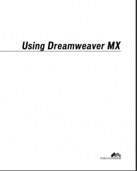 Using Dreamweaver MX