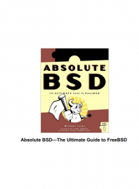 Absolute BSD—The Ultimate Guide to FreeBSD