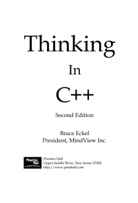 Thinking In C++