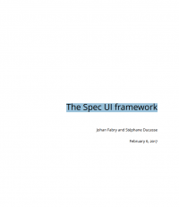 The Spec UI framework