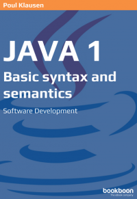 Java 1: Basics syntax and semantics