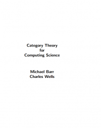 CATEGORY THEORY FOR COMPUTING SCIENCE