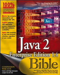 Java™
2 Enterprise
Edition 1.4 Bible