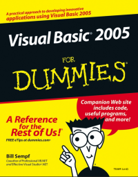 Visual Basic®
2005
FOR
DUMmIES