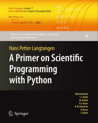 A primer on scientific programming with python