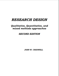 Research Design: Qualitative, Quantitative, and Mixed Methods Approaches