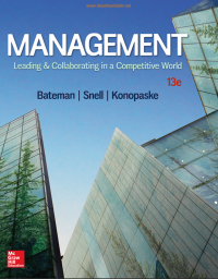 MANAGEMENT
 Leading & Collaborating in a Competitive World