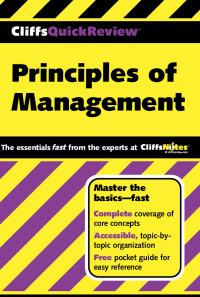 Principles of
 Management