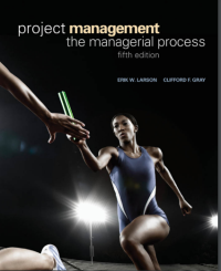 Project Management The Managerial Process