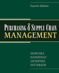 PURCHASING ANDSUPPLY
 CHAIN MANAGEMENT