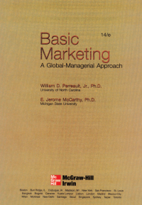 Basic Marketing A Global-Managerial Approach