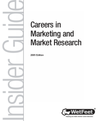 ide
 Careers in 
Marketing and Market Research