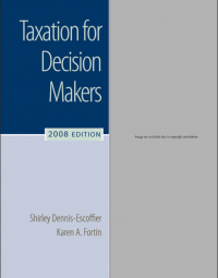 TAXATION FOR 
DECISION MAKERS