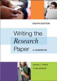 Writing the research paper a handbook
