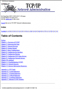 TCP/IP Network Administration