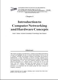 Introduction to
Computer Networking
and Hardware Concepts