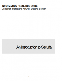 An Introduction to Security